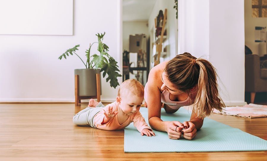 Try This Postnatal Workout Routine to Get Back in Shape